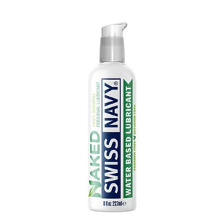 Swiss Navy Naked Water Based Lubricant 8 Oz MD-SNNKD8