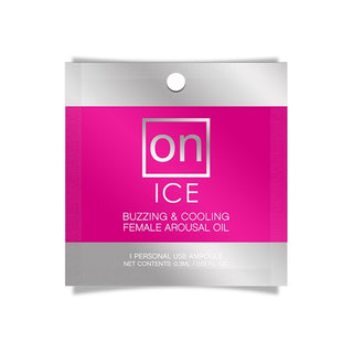 On Ice Buzzing & Cooling Female Arousal Oil - 0.01 Oz. Ampoule SEN-VL511