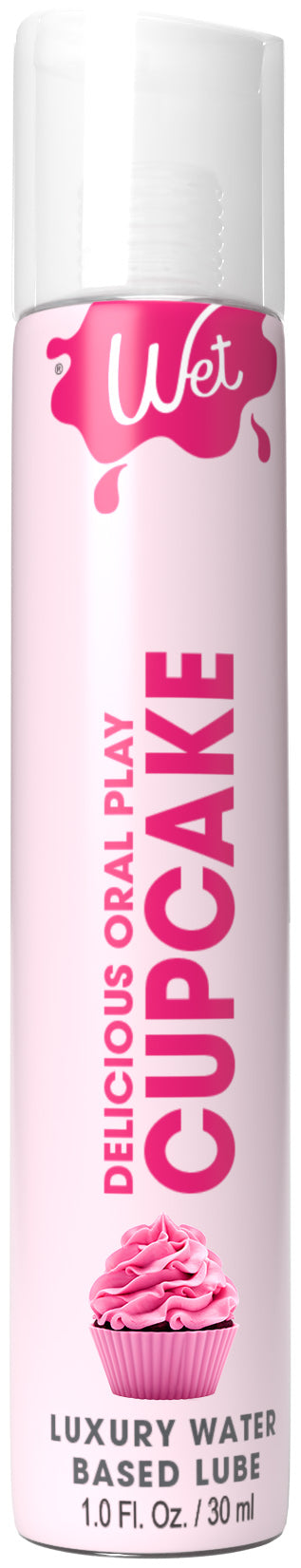 Wet Delicious Oral Play - Cupcake - Waterbased Waterbased Flavored Lube 1 Oz WT21540