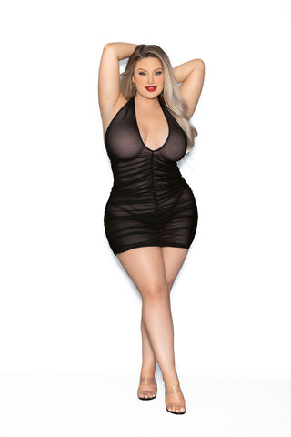 Queen Chemise - Queen Size - Black ES-39363XBLKQ