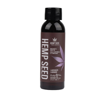 Hemp Seed Massage and Body Oil - Lavender - 2 Fl. Oz./ 60ml EB-MAS217E