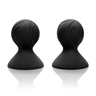 Nipple Play Silicone Pro Nipple Suckers - Black SE2644702