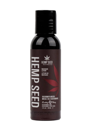 Hemp Seed Massage Lotion - Kashmir Musk 2 Oz EB-ML113