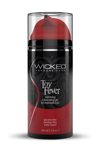 Toy Fever Warming Lubricating Gel for Intimate  Toys - 3.3 Fl. Oz. WS-90223