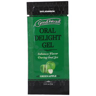 Goodhead - Oral Delight Gel - Green Apple - 0.24  Oz DJ1387-36-BU