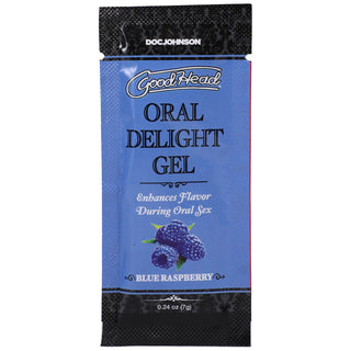 Goodhead - Oral Delight Gel - Blue Raspberry - 0.24 Oz DJ1387-26-BU