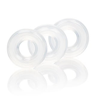 Set of 3 Silicone Stacker Rings SE1434802