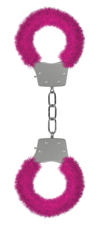 Pleasure Furry Handcuffs - Pink OU-OU004PNK