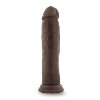 Dr. Skin Plus - 9 Inch Posable Thick Dildo -  Chocolate BL-29816